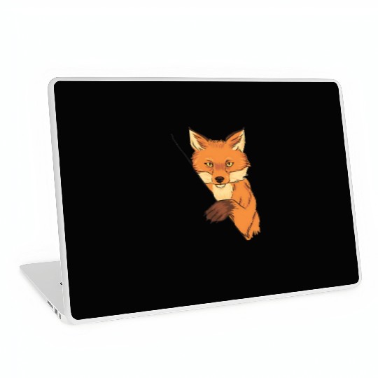 Red Fox Cartoon Animal Kingdom Nature Laptop Skins