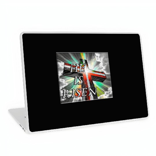Cross, He is Risen - 1 Laptop Skins