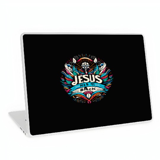 Jesus Has My Back 27 Laptop Skins