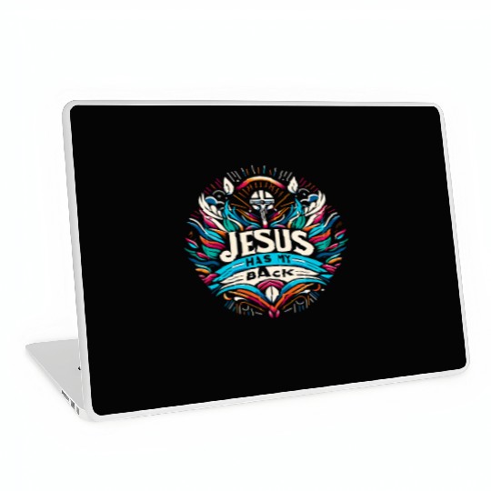 Jesus Has My Back 27 Laptop Skins
