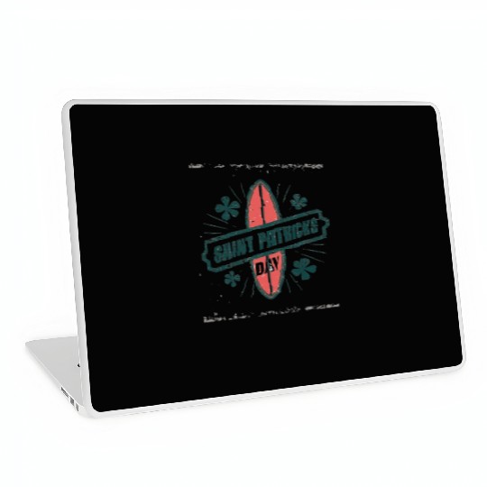 St Patricks Day Laptop Skins Women - Funny St Patrick's D