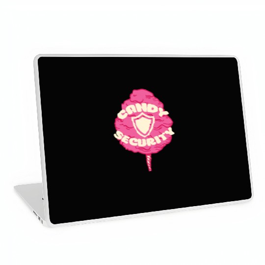 Candy Security Kids Parents Matching Birthday Laptop Skins