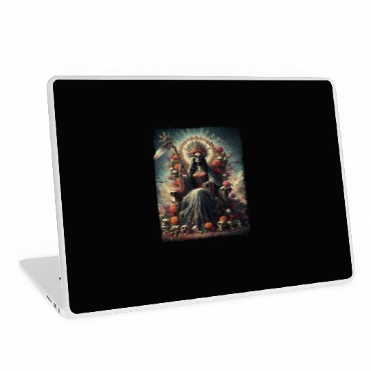 La Santa Muerte Saint Death Laptop Skins