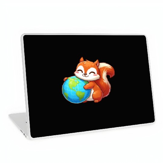 Squirrel for Environmental & Nature Conservation Laptop Skins