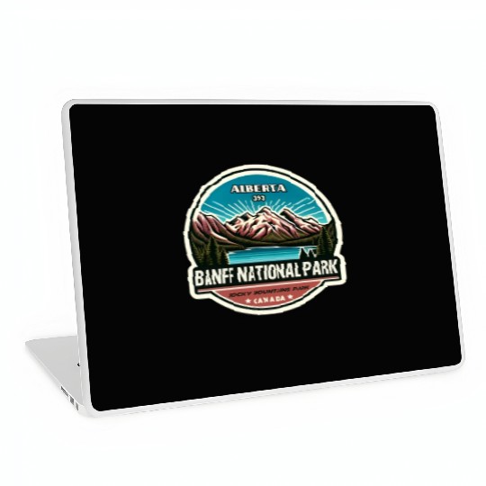 Banff National Park, Alberta Canada grizzly bears Laptop Skins