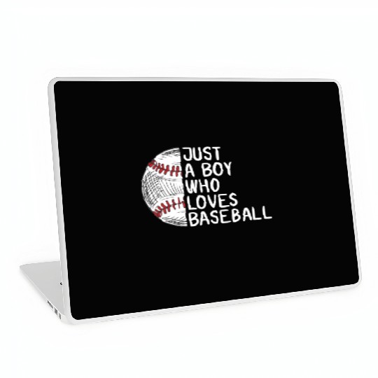 Baseball Lover Boy Laptop Skins