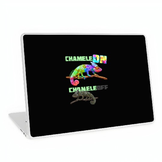 ChameleON ChameleOFF | Social Chameleon Laptop Skins