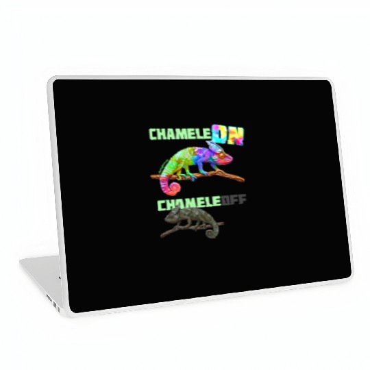 ChameleON ChameleOFF | Social Chameleon Laptop Skins