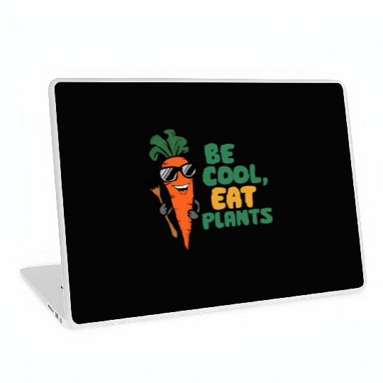 Cool Carrot In Sunglasses Laptop Skins