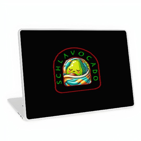 schlavocado Avocado Sleep Geschenk Laptop Skins