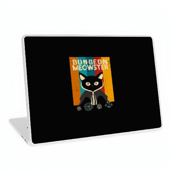Dungeon Meowster Laptop Skins