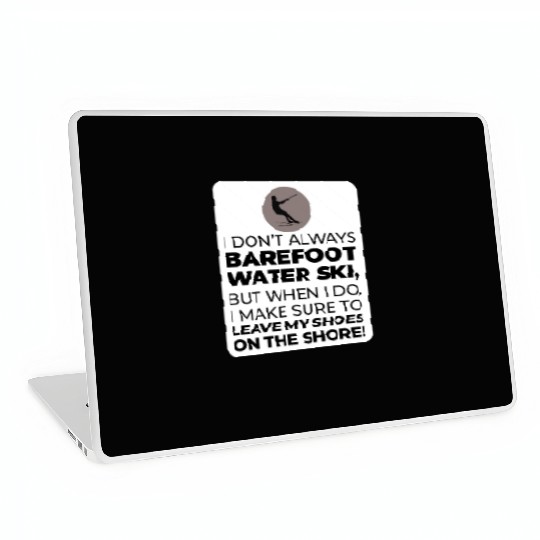 Barefoot Water Skiing Extreme Sports Barefooting Laptop Skins