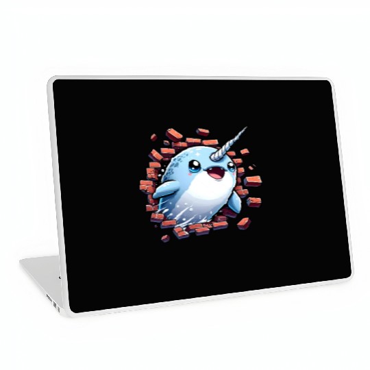 Narwhal Surprise Laptop Skins