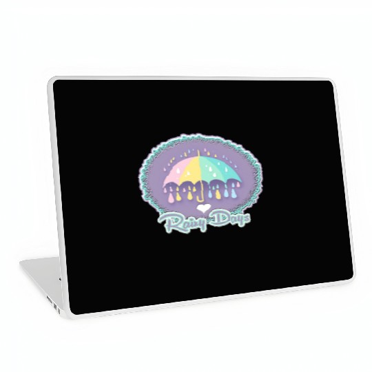 Novelty Rainy Days Laptop Skins