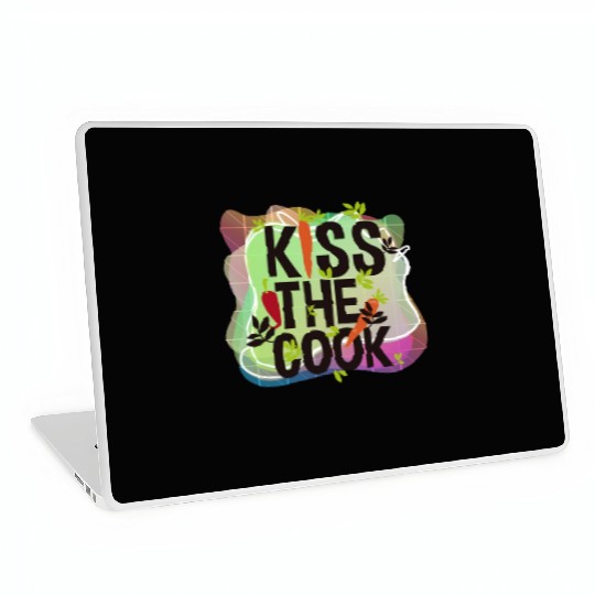 Vector Cartoon Kiss The Cook Carrot Metaphor Art Laptop Skins
