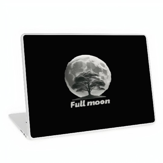 Full moon Laptop Skins