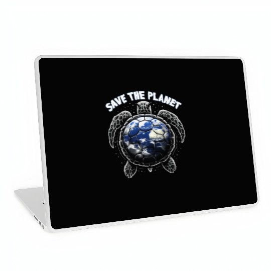 Save The Planet Turtle Environment Ocean Earth Day Laptop Skins