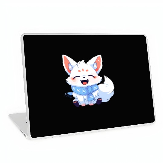 Japanese Fox Laptop Skins