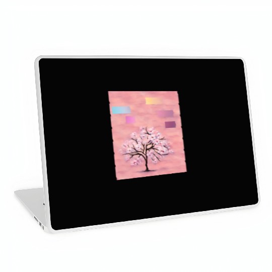 Cherry Blossom Tree, Nature,Green Earth Series Laptop Skins