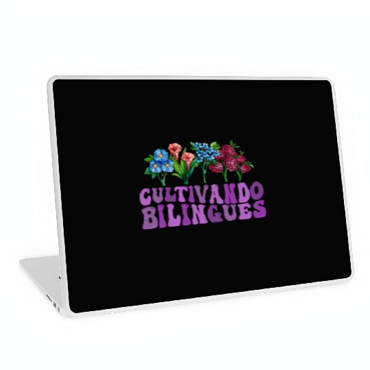 Cultivando Bilingües Spanish Teacher Laptop Skins