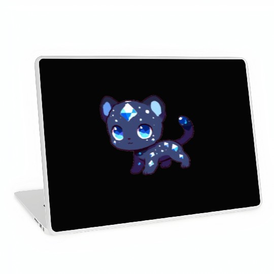 Sapphire Panther Laptop Skins