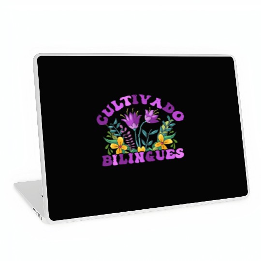 Cultivando Bilingües Spanish Teacher Laptop Skins