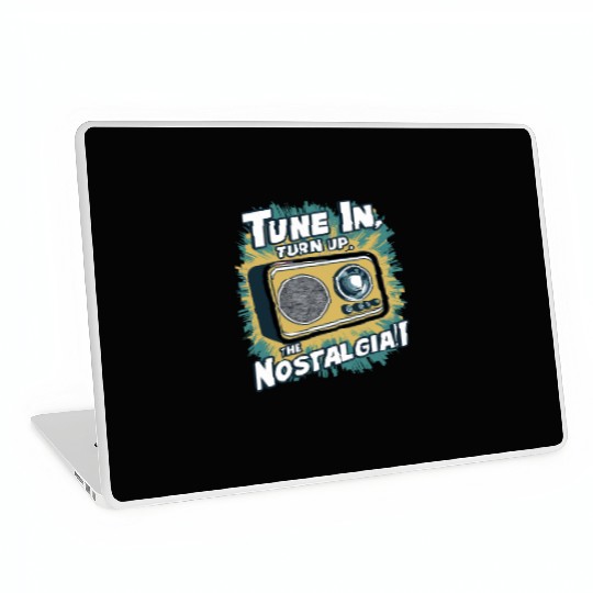 Tune In, Turn Up the Nostalgia with Vintage Radio Laptop Skins
