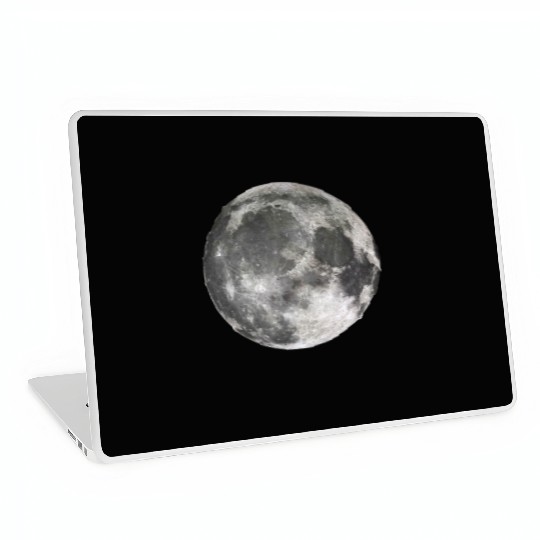 Cool Full Moon - Solar Eclipse, Moon Phases Totali Laptop Skins