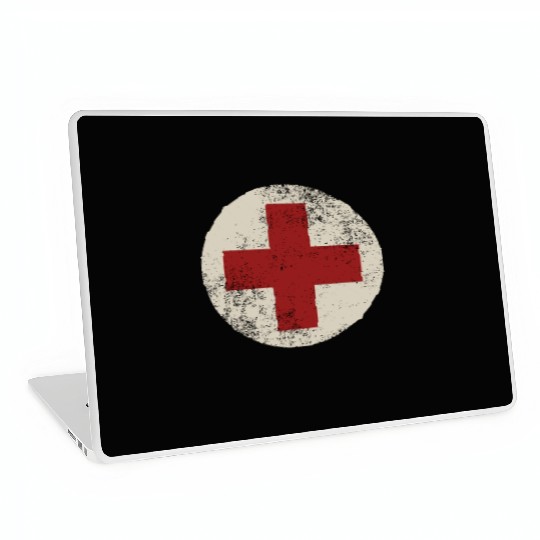 WW2 Combat Medic Symbol Laptop Skins