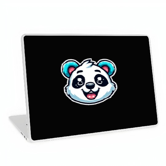 Cute Panda Cute Baby Panda Face Laptop Skins