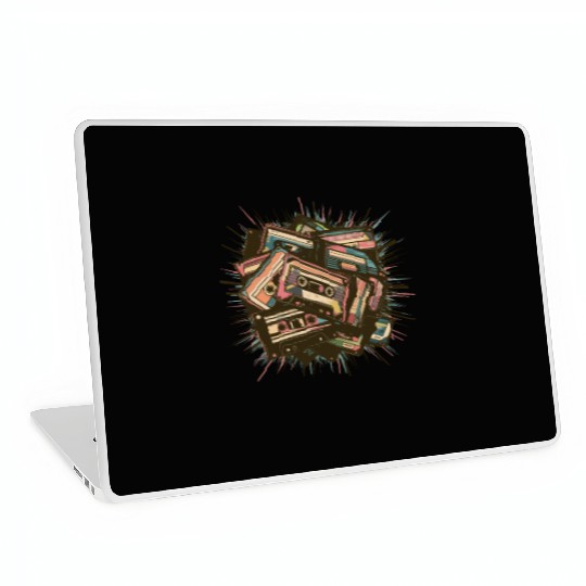 80s Retro Cassette Classic Cassette Tape for a Laptop Skins