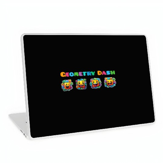 Geometry dash Laptop Skins