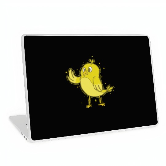 Canary waving Laptop Skins