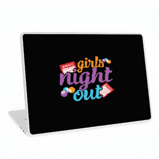 Girls Night Out Bingo Player Bingo Laptop Skins