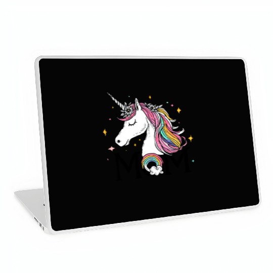 Mom Unicorn Laptop Skins