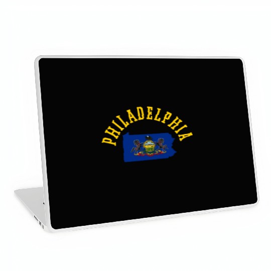 Philadelphia Patriot Usa Flag Design - Embrace Laptop Skins