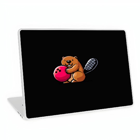 Strike Master: Bowling Beaver Laptop Skins