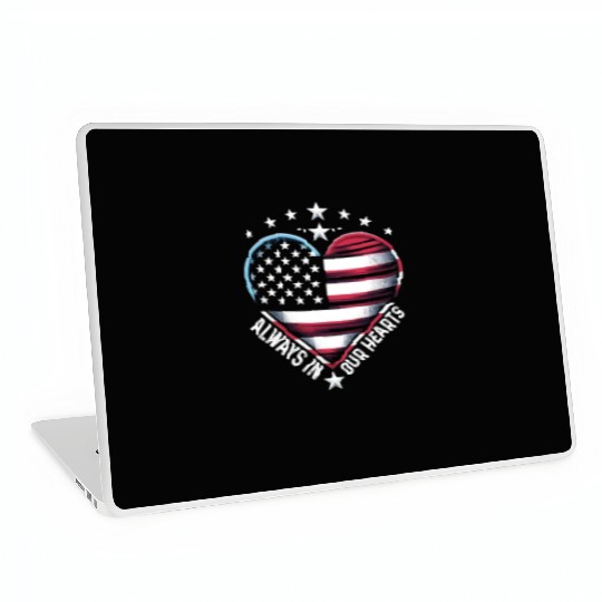 memorial day Always in Our Hearts Laptop Skins