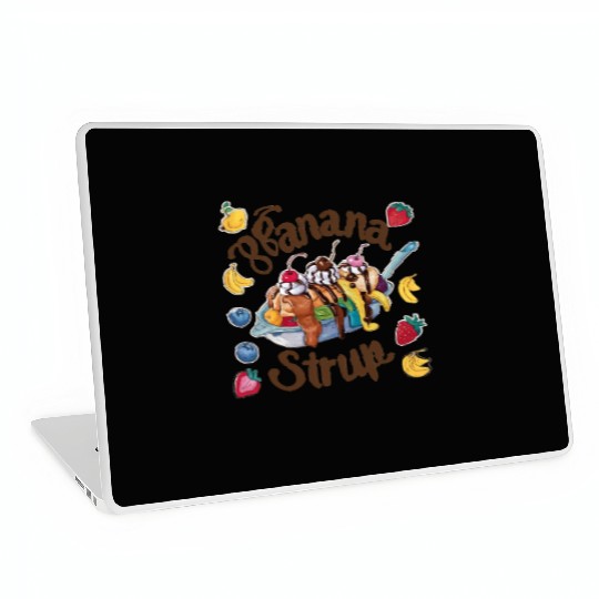 banana split-Delicious sweet Laptop Skins