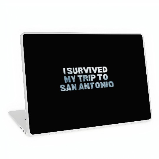 My Trip Traveler Vacation San Antonio Laptop Skins