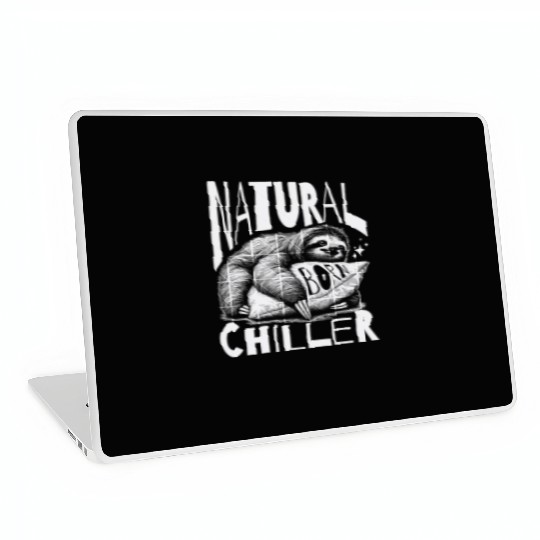 The Sleeping Sloth Laptop Skins