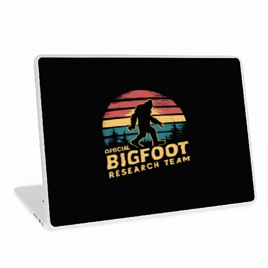 Official Bigfoot Research Team Sasquatch Yeti Laptop Skins