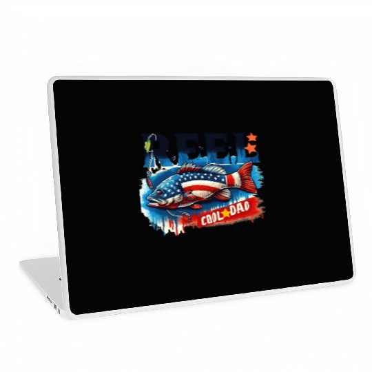 Reel Cool Dad Laptop Skins