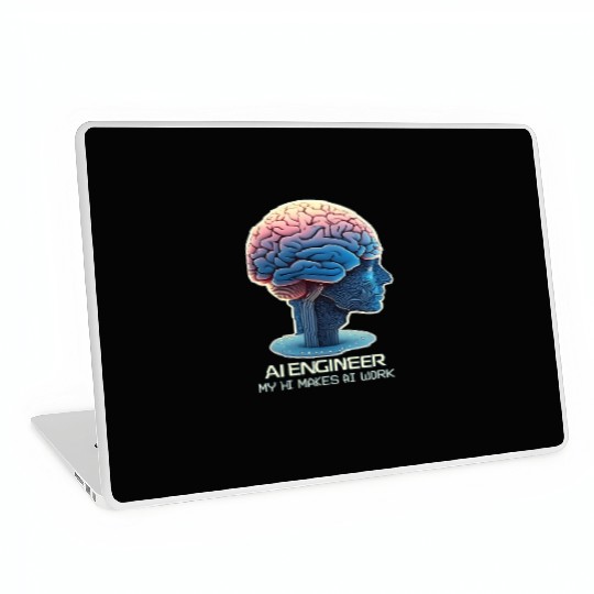 AI Engineer with HI Laptop Skins