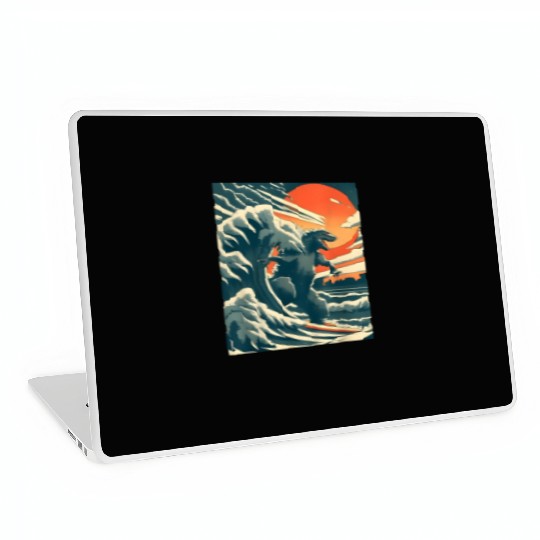 Japanese Monster Kaiju Funny Art Laptop Skins