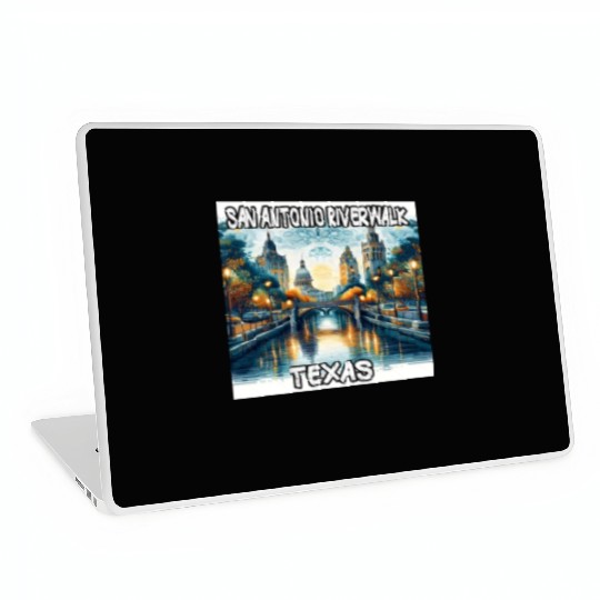 San Antonio Riverwalk Laptop Skins