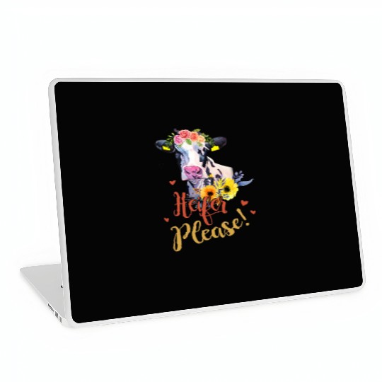 Salty A Heifer Please Funny Farmer Cow Lovers Laptop Skins