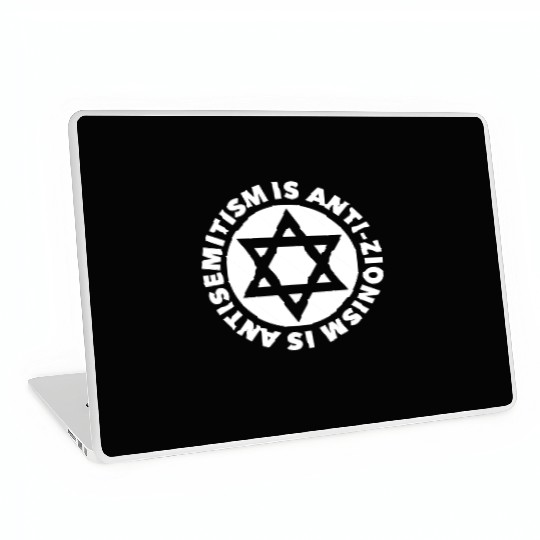 Calling It Out – Star of David (White) Laptop Skins