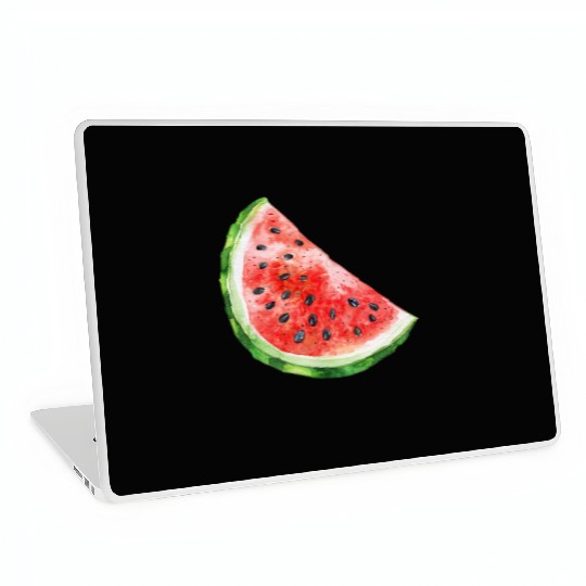 Watermelon Clipart - Fresh Summer Fruit Designs, Laptop Skins