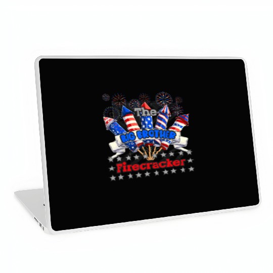 Big Brother Funny Firecracker 4th Of July Firework Laptop Skins